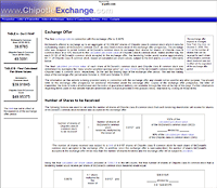 click to view full page of ChipotleExchange.com