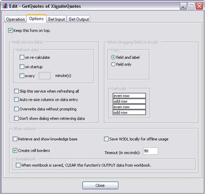 Excel Add-In