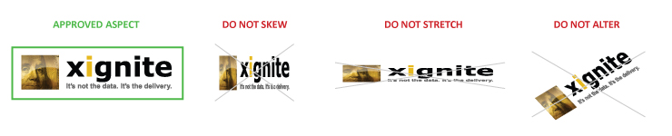 Logo Brand Proper Aspect Diagram